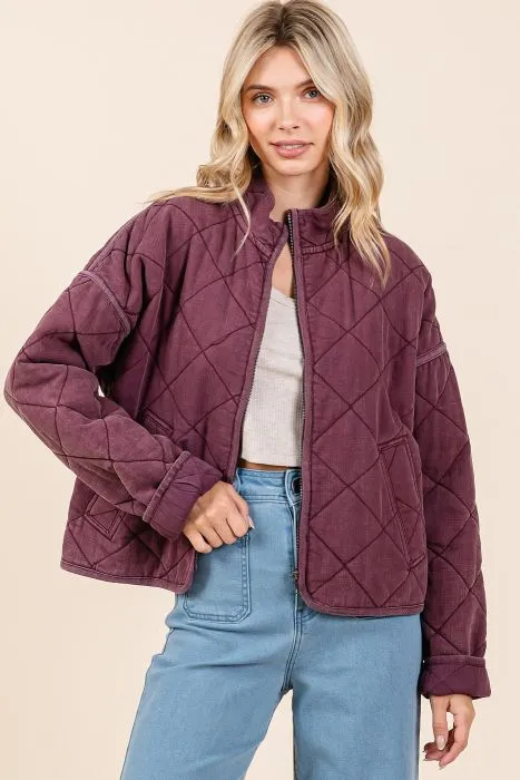 Perfect Tone Quilted Jacket *FS