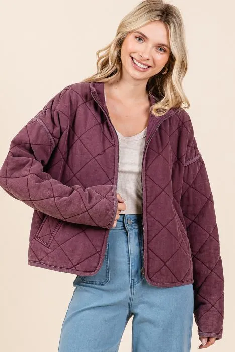 Perfect Tone Quilted Jacket *FS