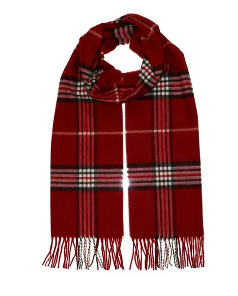 Plaid Oversized Scarf - Cashmink