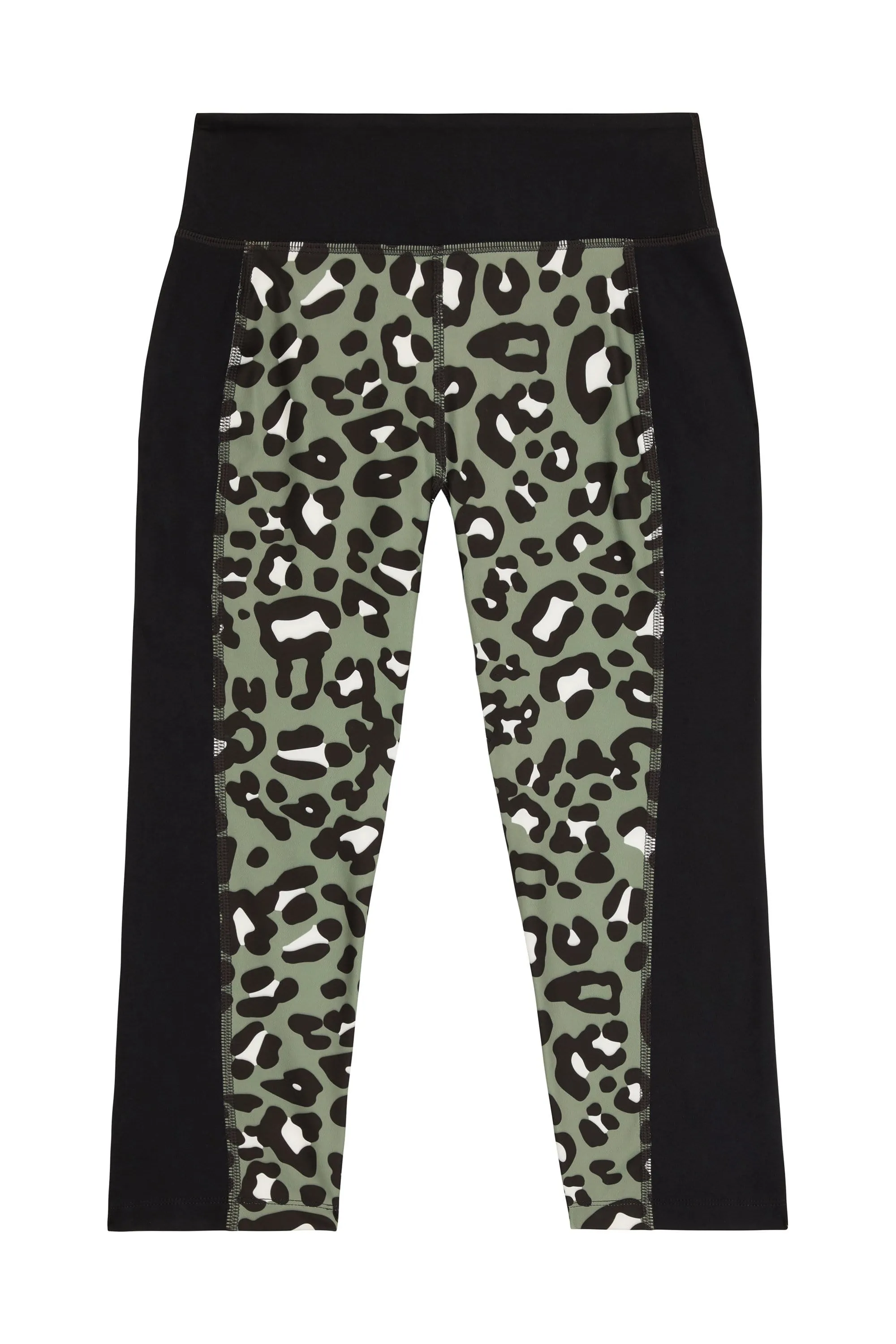Printed Crop Leggings Leopard