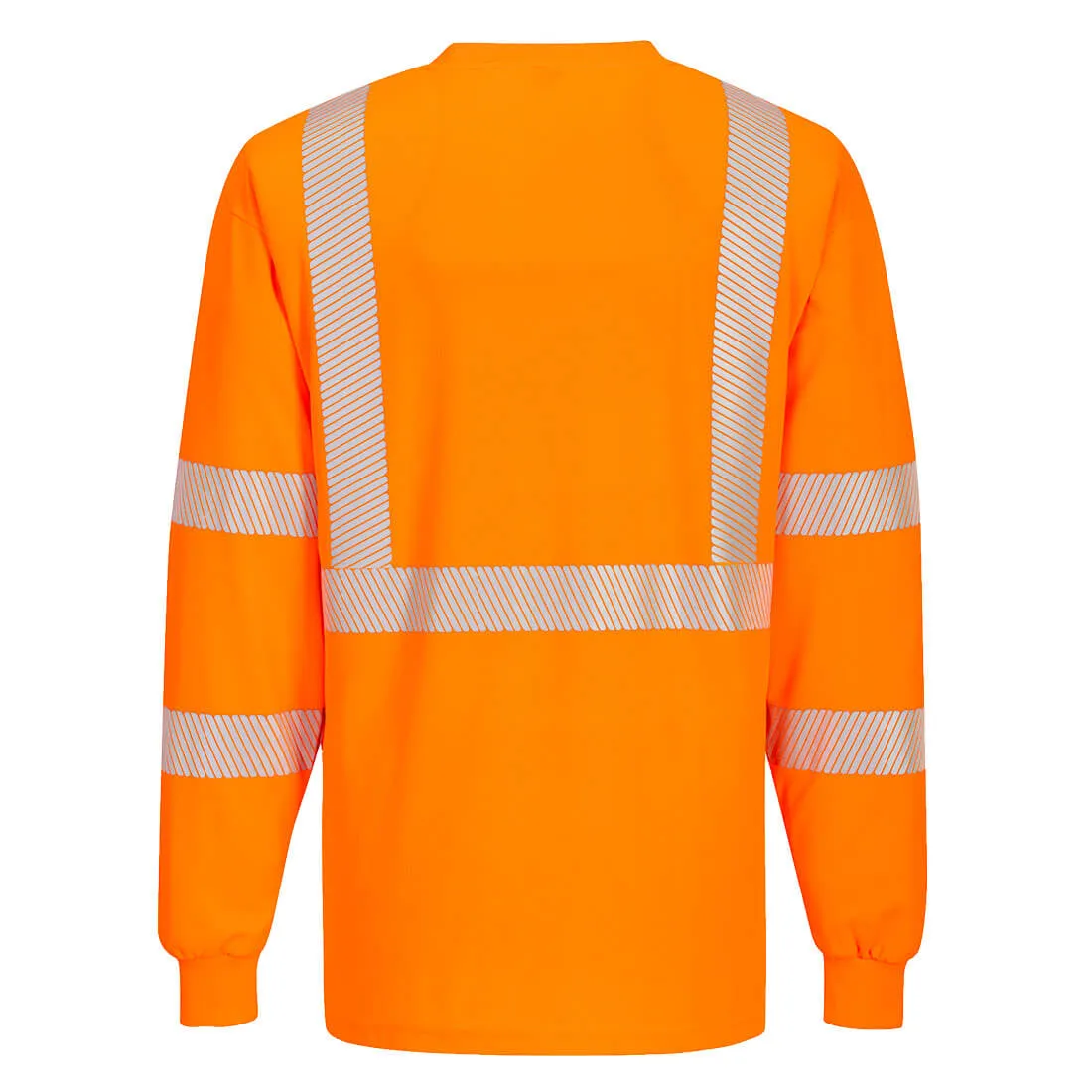 PW-S195 - Segmented Tape Long Sleeve T-shirt, Ea.