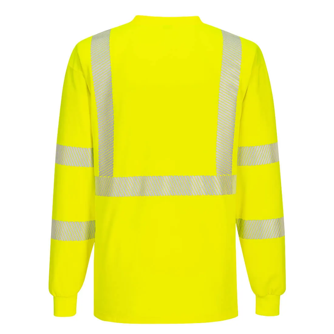 PW-S195 - Segmented Tape Long Sleeve T-shirt, Ea.