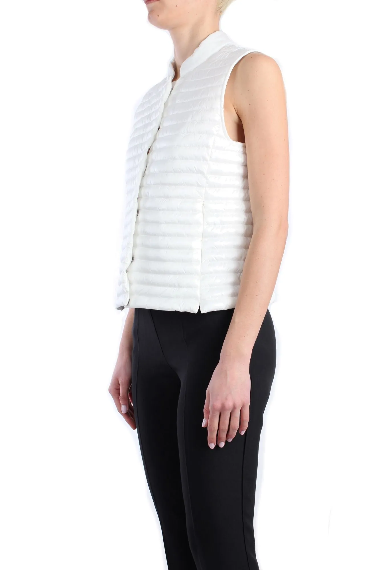 Save The Duck D87030W IRIS14 Gilet trapuntato bianco