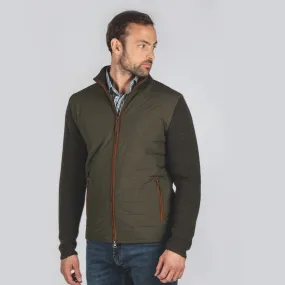 Schoffel Men's Hybrid Aerobloc Jacket in Loden Green