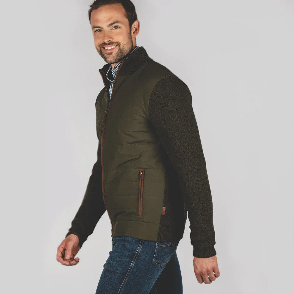 Schoffel Men's Hybrid Aerobloc Jacket in Loden Green