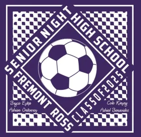 SENIOR NIGHT Fremont Ross Boys Soccer Class of 2025 Short & Long Sleeve T-Shirts