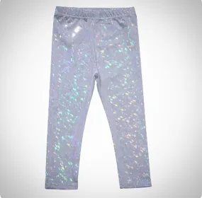 Silver Holo Leggings