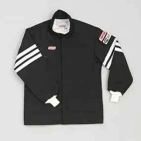 Simpson - 2 Layer Driving Jacket XX-Large, Black Gabardine Nomex SFI-5
