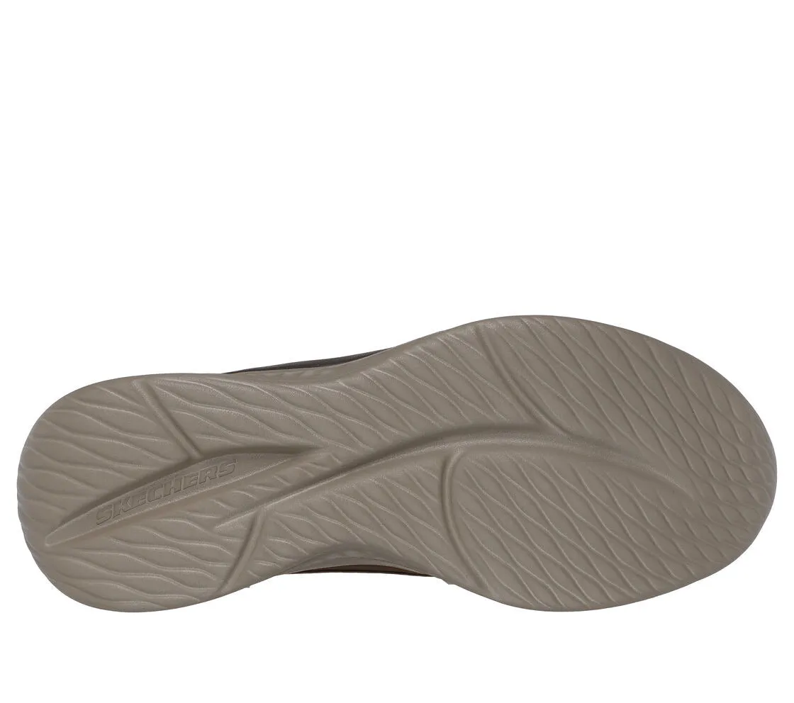 Skechers - Mens brown hand free slip in shoe - Cooper.