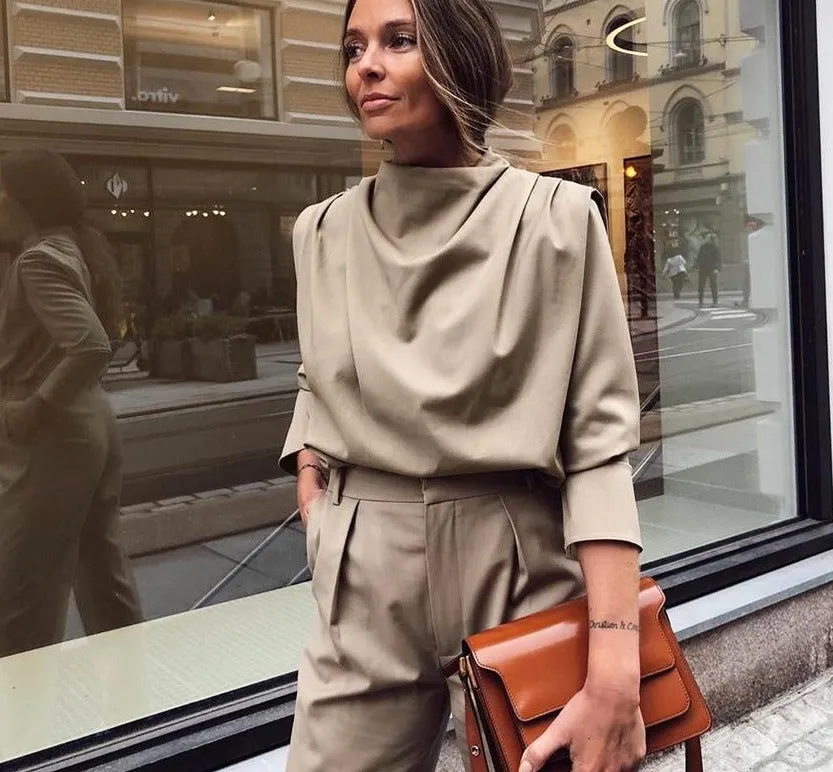 Solid colour Long Sleeve Shirt