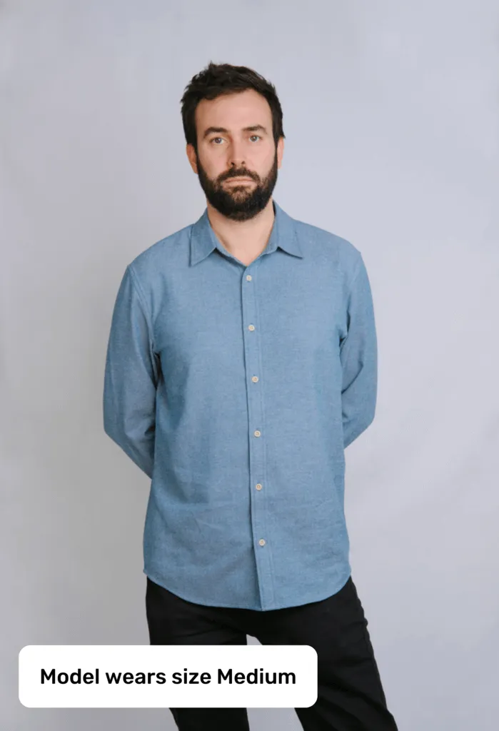 The Marc 100% Recycled Teal Shirt