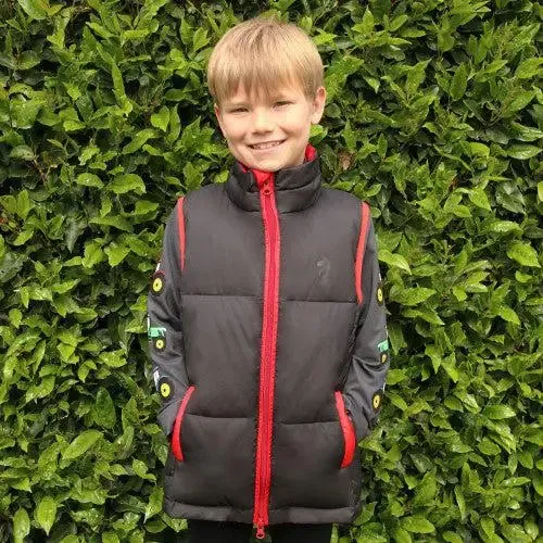 Tractor Collection Padded Gilet by Little Knight