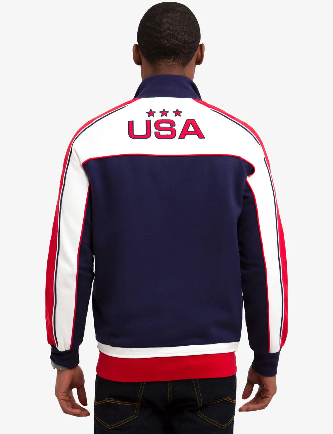 USA TRACK JACKET SWEATSHIRT