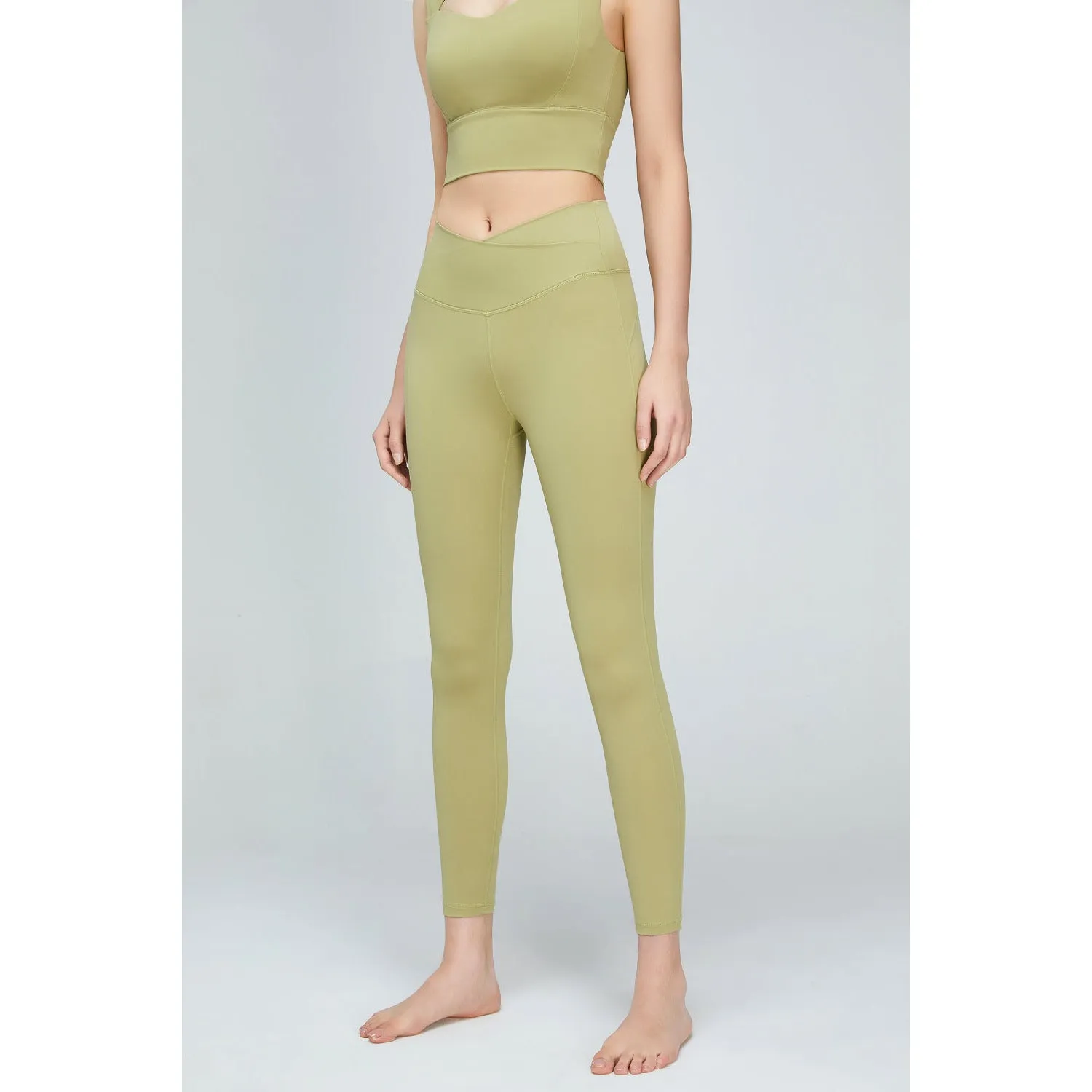 V-Waist Sports Leggings
