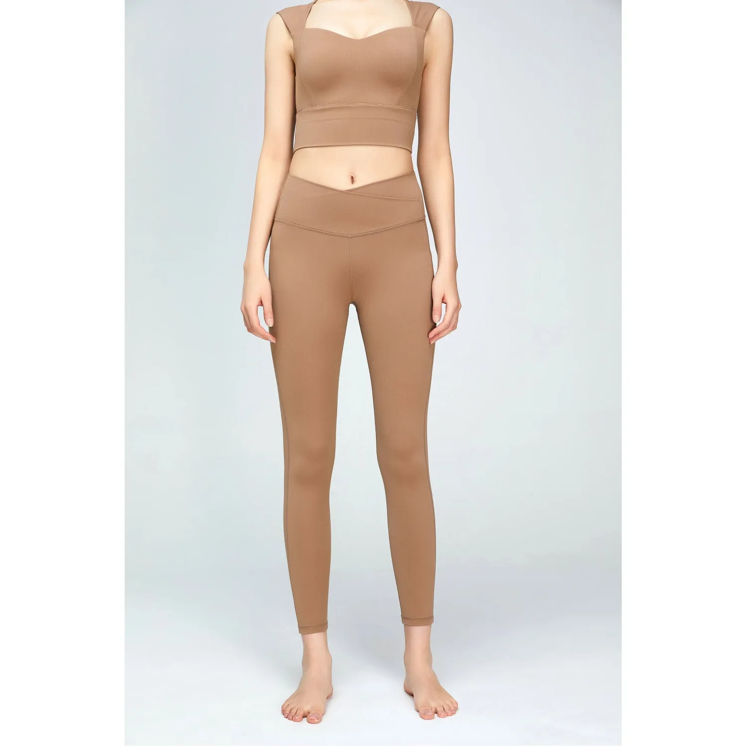 V-Waist Sports Leggings