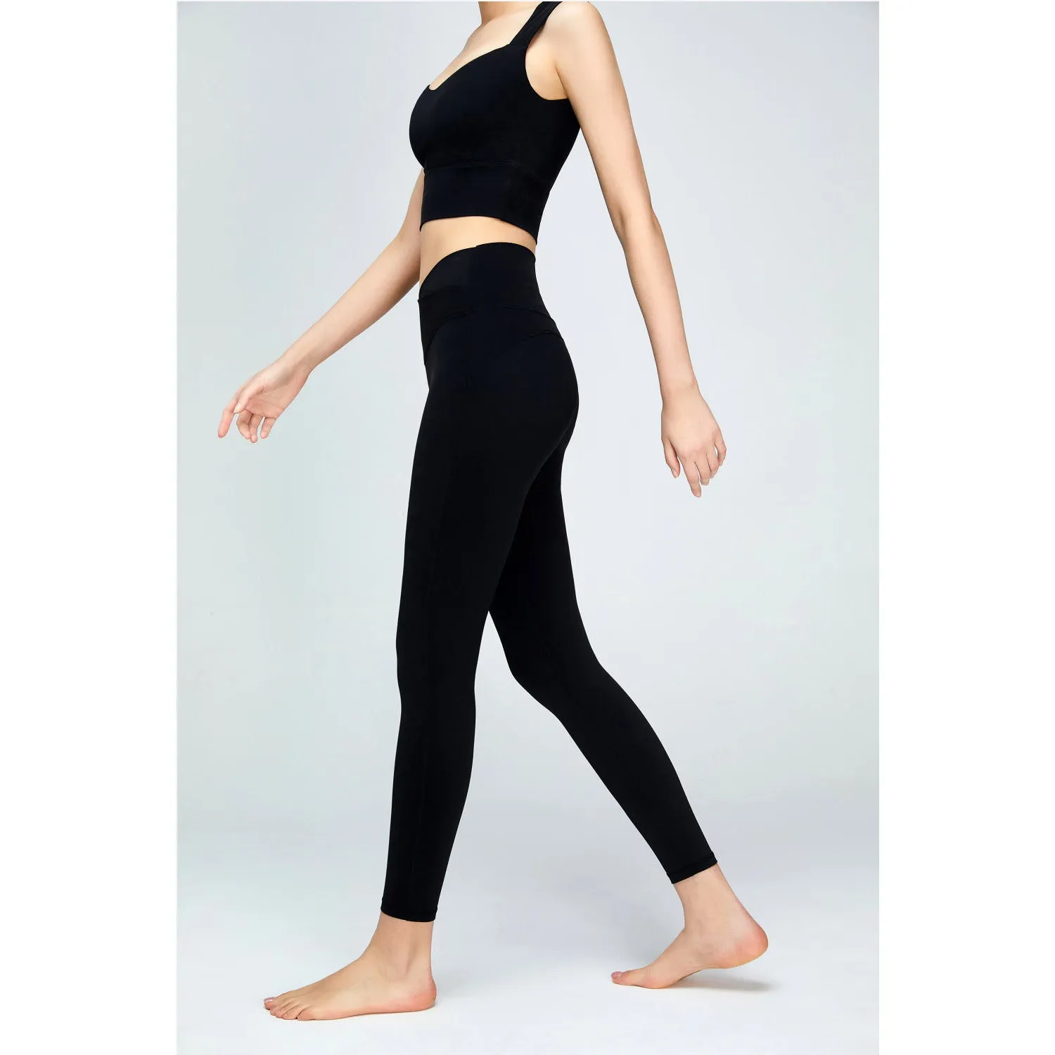 V-Waist Sports Leggings