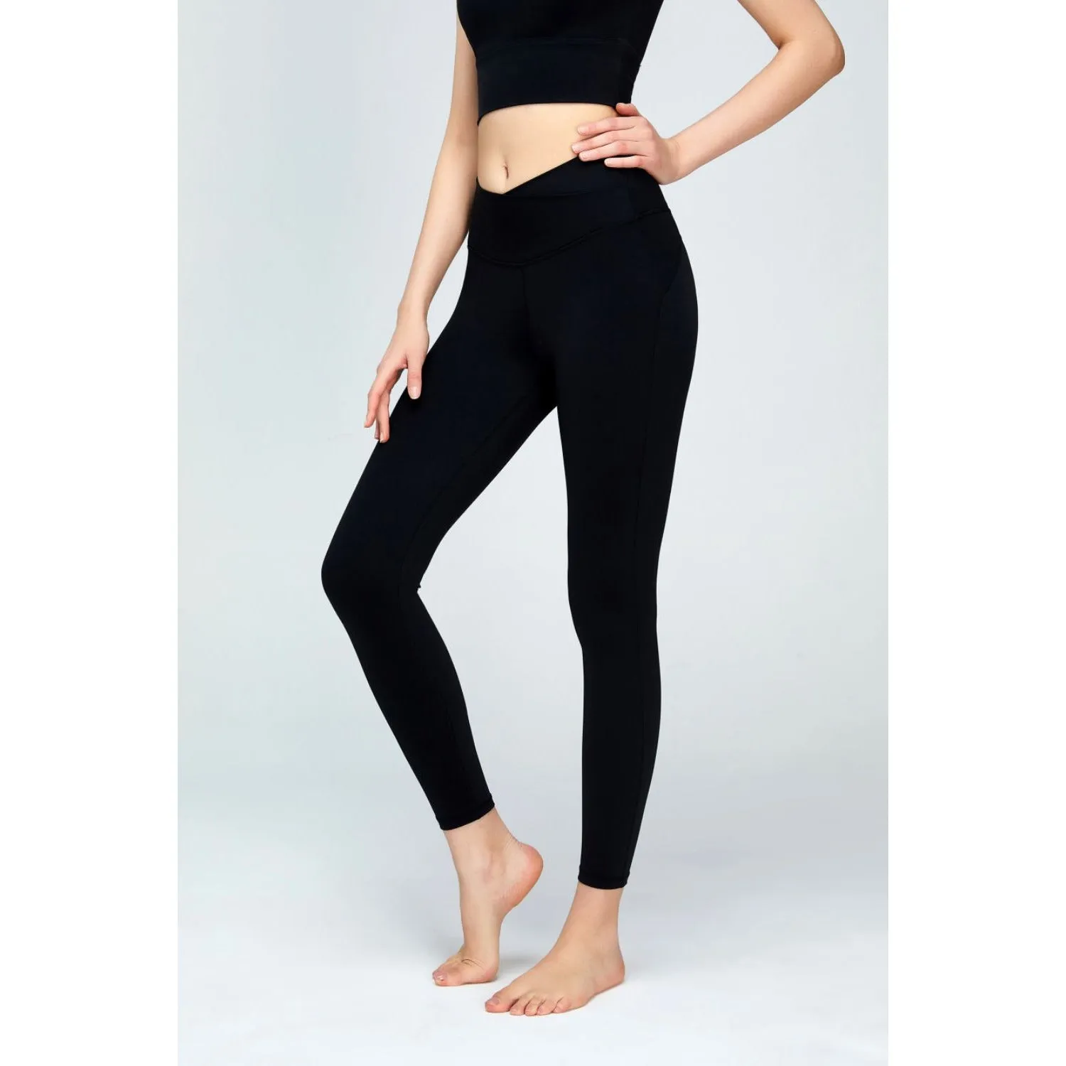 V-Waist Sports Leggings