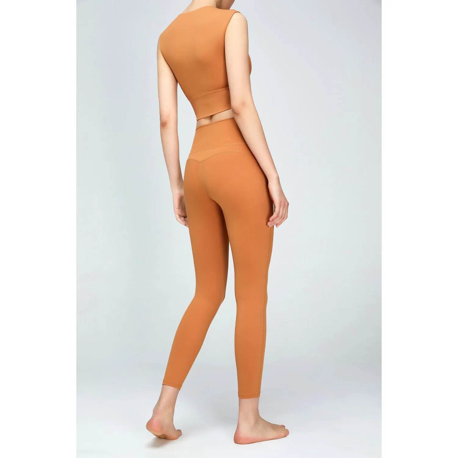 V-Waist Sports Leggings