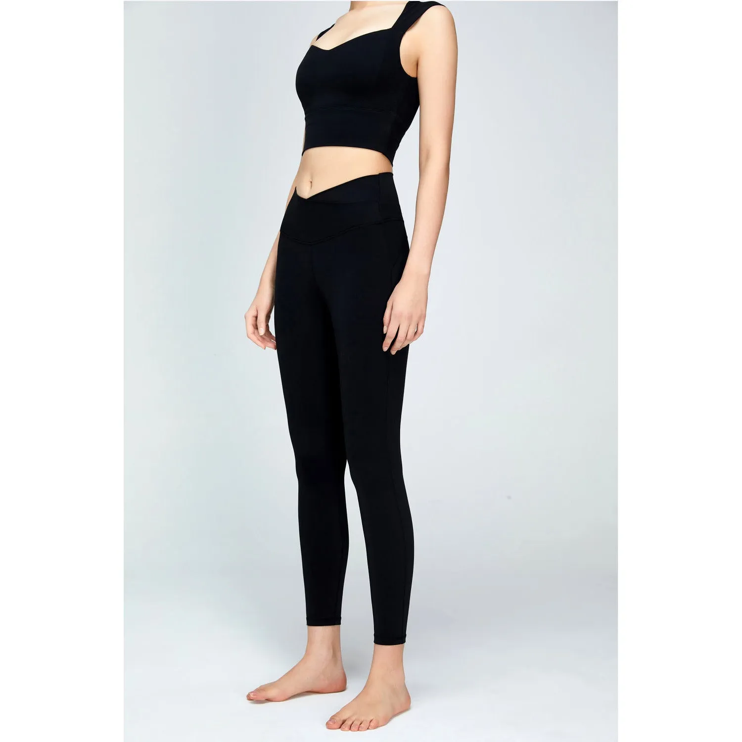 V-Waist Sports Leggings
