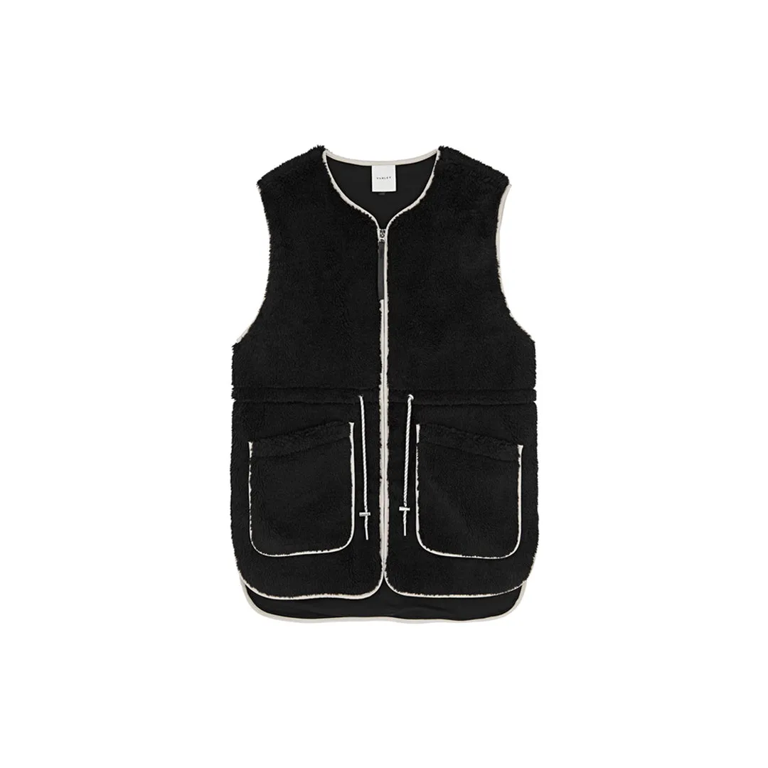 Varley Black Kestrel Fleece Gilet
