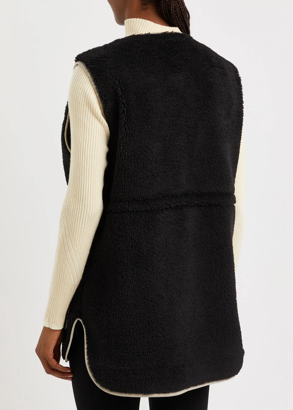Varley Black Kestrel Fleece Gilet