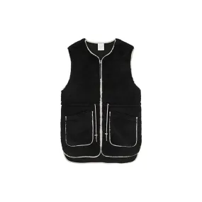Varley Black Kestrel Fleece Gilet