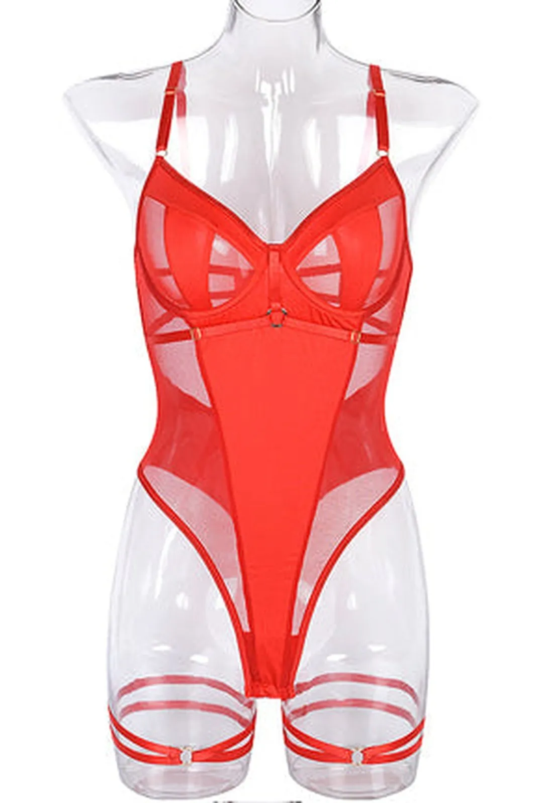 VASILISA - SHEER LINGERIE BODYSUIT
