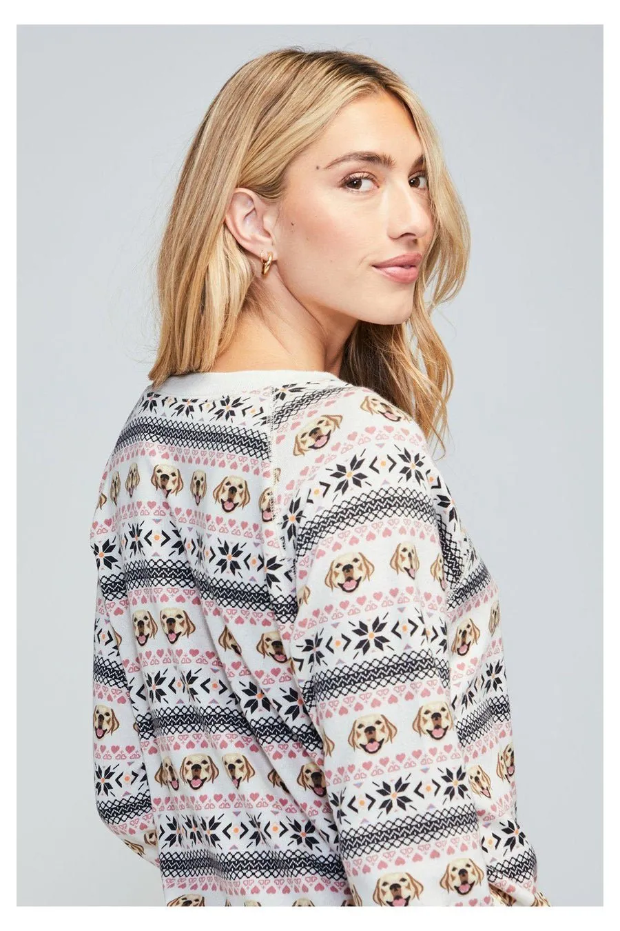Wildfox Sweet Stitch Sommers Christmas Sweater