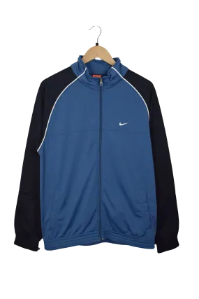Y2K Nike Blue Track Jacket (L)